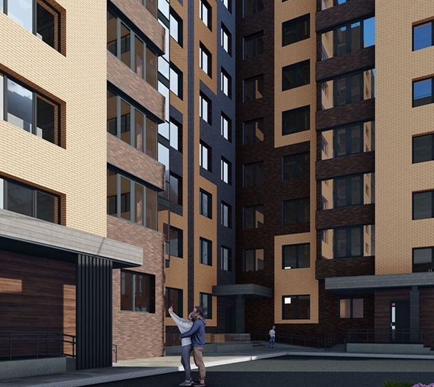 2-комнатная квартира 48,27кв.м. Генерала Тихонова 3