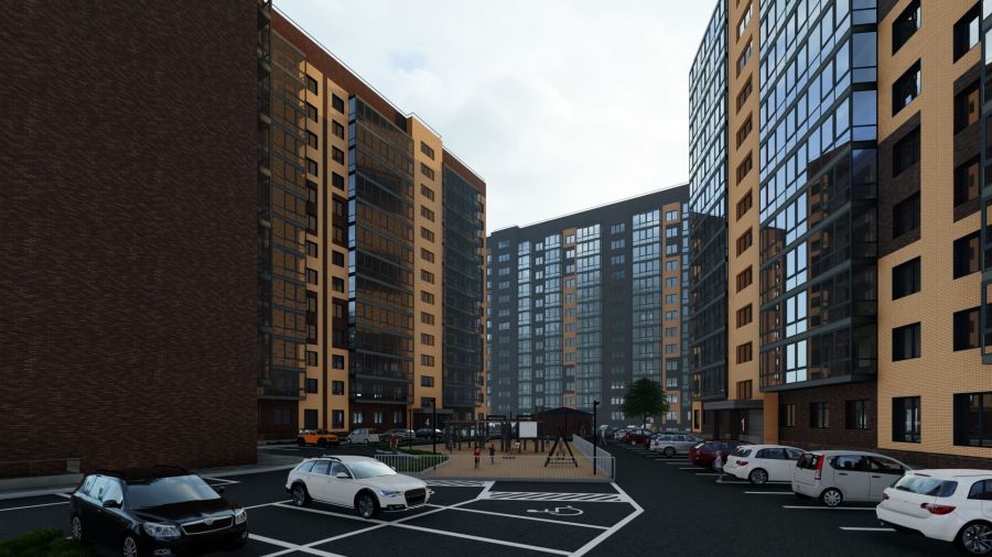 2-комнатная квартира 48,27кв.м. Генерала Тихонова 3