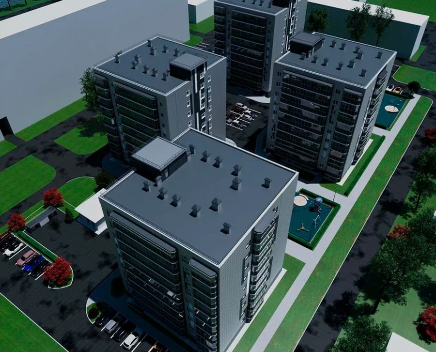 2-комнатная квартира 52,33кв.м. Трудовая, 93