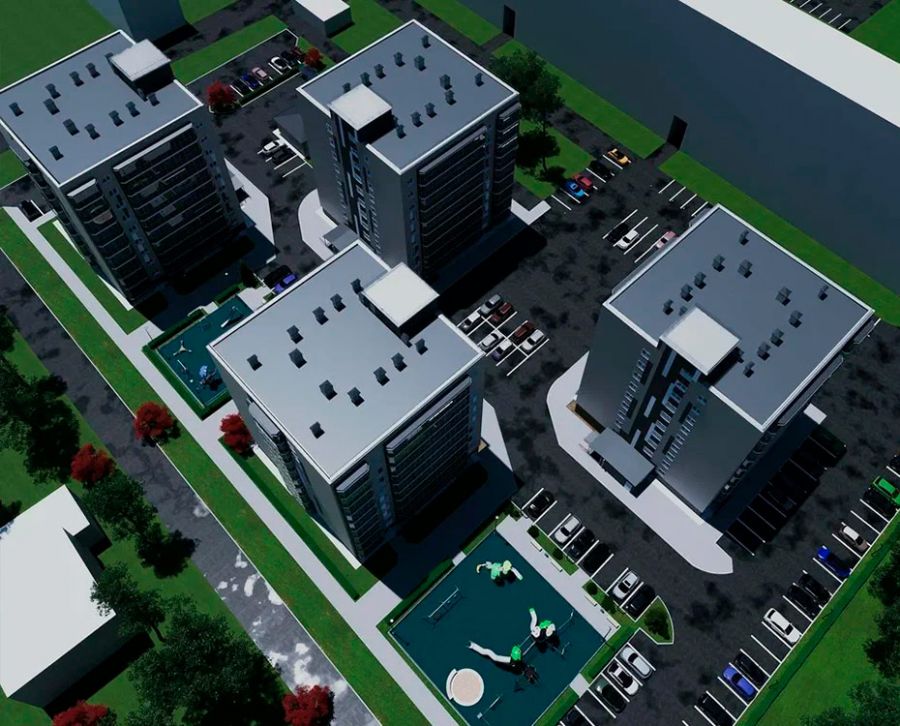 2-комнатная квартира 52,33кв.м. Трудовая, 93