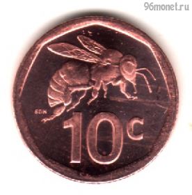 ЮАР 10 центов 2025