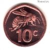 ЮАР 10 центов 2025