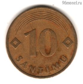 Латвия 10 сантимов 1992