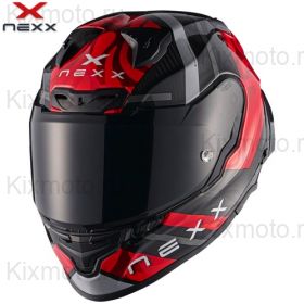 Мотошлем Nexx X.R3R Swirl, красный