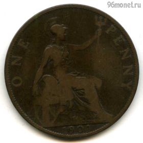Великобритания 1 пенни 1901
