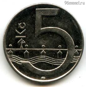 Чехия 5 крон 2022