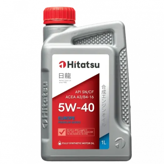 Hitatsu Europe Premium Series 5W-40, 1л
