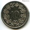 Швейцария 10 раппенов 1983