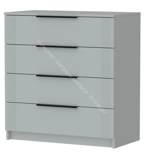 Комод Ольга 6 с 4-я ящиками Кашемир