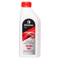 Hitatsu Antifreeze G12+ (-45C) Red Long life coolant, 1л