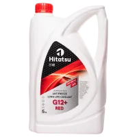 Hitatsu Antifreeze G12+ (-45C) Red Long life coolant, 5л
