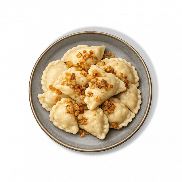 Вареники с картофелем и сюрпризами