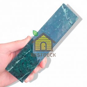 Плитка змеевик ламель 250x50x20 мм