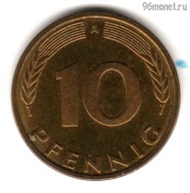 ФРГ 10 пфеннигов 1992 A