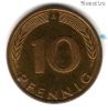 ФРГ 10 пфеннигов 1992 A