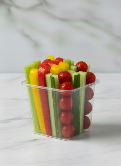 Овощной микс, черри, красный перец, желтый перец, огурец, cельдерей 200 г