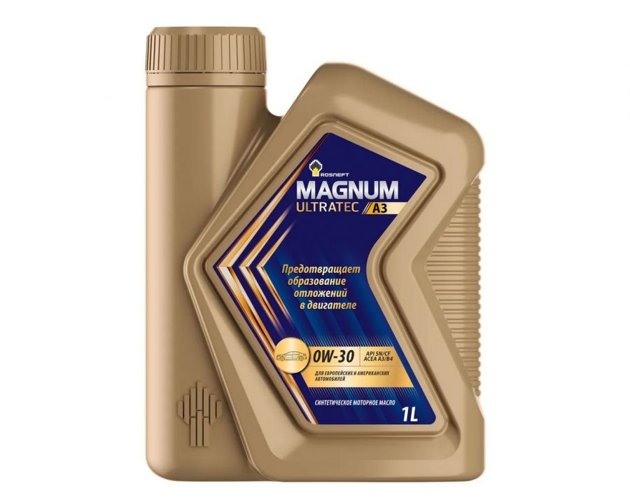 Rosneft Magnum Ultratec A3 0W-30, 1л