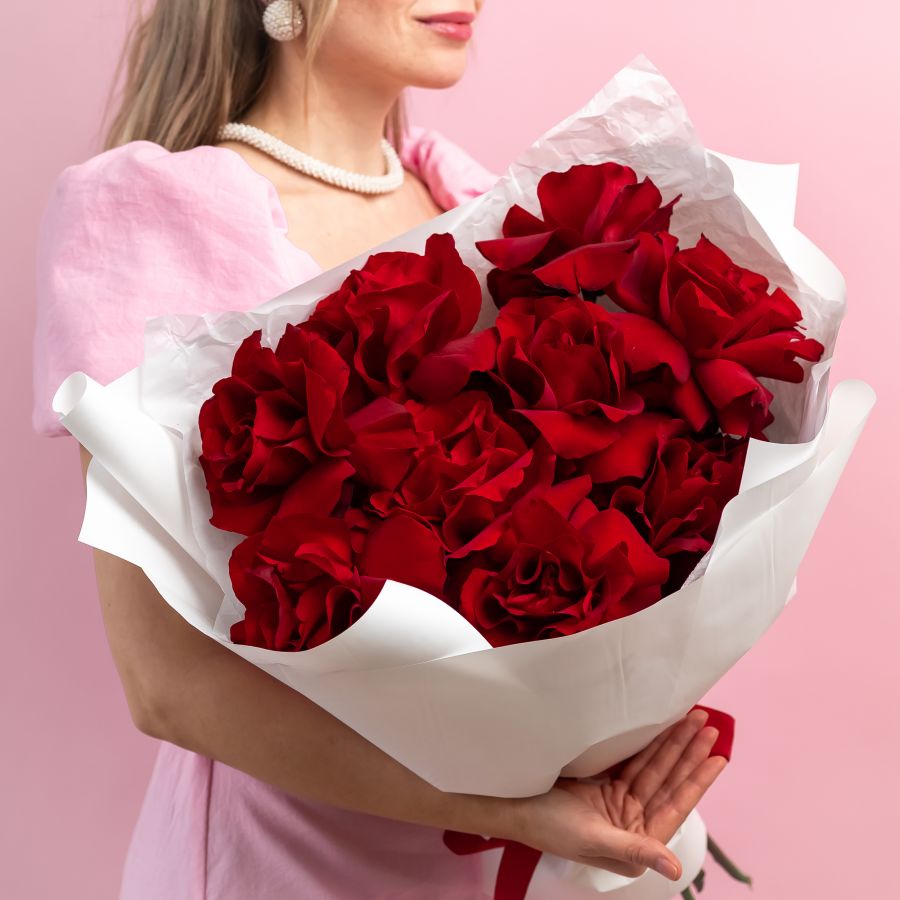 Французская роза 9шт (сорт Эсклорер)