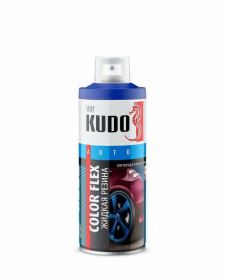 Резина Жидкая Kudo Auto Color Flex KU-5503 520мл Желтый / Кудо.