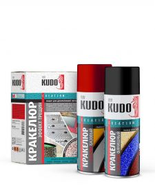 Кракелюр Kudo Creation KU-C103 520мл Черный по Золоту, Эффект Трещин / Кудо.