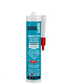 Клей Акриловый Kudo Home KBK-300 280мл Прозрачный, Ремонтно-Монтажный Универсальный / Кудо.