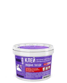 Клей Акриловый Kudo Home KBB-301 1кг Белый, Монтажный, Морозостойкий / Кудо.