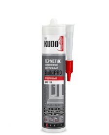 Герметик Силиконовый Kudo Proff Buildpro SMS 130 280мл Прозрачный, Нейтральный / Кудо.