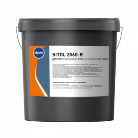 Клей Дисперсионый Kesto Sitol 2060-R 30кг Белый на основе ЭВА / Кесто.