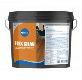Клей Гибридный Kesto Flex Silan 24кг Однокомпонентный для Паркета на Основе SMP / Кесто.