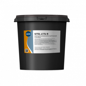 Клей Kesto Sitol 4176-R 50кг Водно-Дисперсионный для Бумажной и Картонной Упаковки / Кесто.
