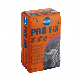 Клей Kesto Pro Fix 25кг Серый, Усиленный для Плитки / Кесто.
