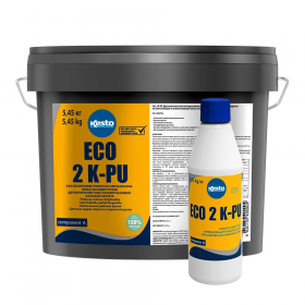 Клей 2-х Компонентный Kesto Eco 2 K-PU 5,45кг + 0,55кг Полиуретановый для Паркета / Кесто.