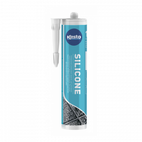Герметик Силиконовый Kesto Silicone 310мл Графитово-Серый, Безусадочный / Кесто.