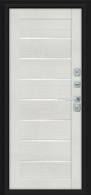 Входная Дверь Bravo Прайм/BChrome Almon/Bianco Melinga 860x2050, 960x2050мм / Браво.