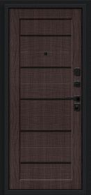Входная Дверь Bravo Борн/SBlack Букле Черное/Wenge Melinga 860x2050, 960x2050мм / Браво.
