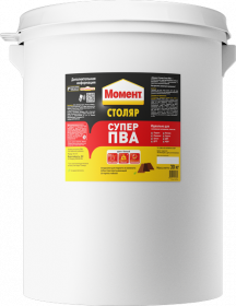 Клей Момент Столяр Столяр ПВА D2 30кг для Склеивания Всех Пород Дерева.