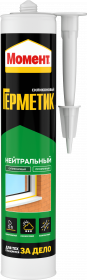 Герметик Силиконовый Момент Нейтральный 0.28кг для Герметизации и Заполнения Швов и Стыков.