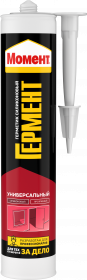 Герметик Силиконовый Момент Гермент Универсальный 0.28кг для Общих Строительных и Ремонтных Работах.