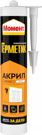 Герметик Акриловый Момент Универсальный Морозостойкий 0.42кг для Герметизации и Заполнения Швов и Стыков