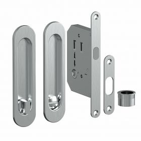 Замок Купе Bravo SL-2 SC МатХром для Складных Дверей / Браво.