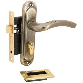 Замок Цилиндровый Bravo 0827/60-C AB Бронза для Межкомнатных Дверей / Браво.