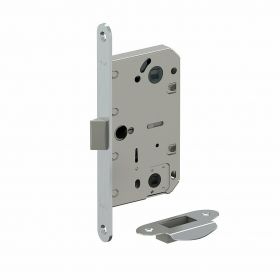 Защелка Врезная Bravo P-3-WC SC МатХром для Межкомнатных Дверей / Браво.