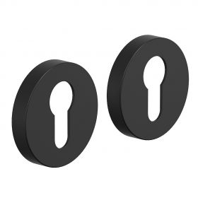 Накладка Цилиндровая Bravo System R012Y МатЧерная Для Межкомнатных Дверей / Браво.