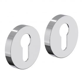 Накладка Цилиндровая Bravo System R012Y Хром Для Межкомнатных Дверей / Браво.