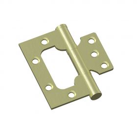 Петля Стальная Bravo 2ВВ 75*63*2,5 SB МатЗолото для Складных Дверей / Браво.