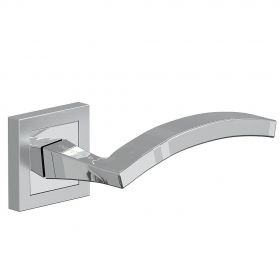 Ручка Дверная Bravo A-206 SC/C МатХром/Хром Для Межкомнатных Дверей / Браво.