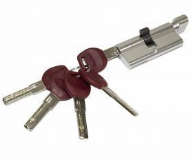 Цилиндр Bravo Avers JМ-90-С (40*50) CR Хром для Входных Дверей / Браво.