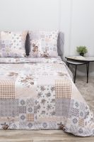 Пододеяльник перкаль Коллаж [белый]