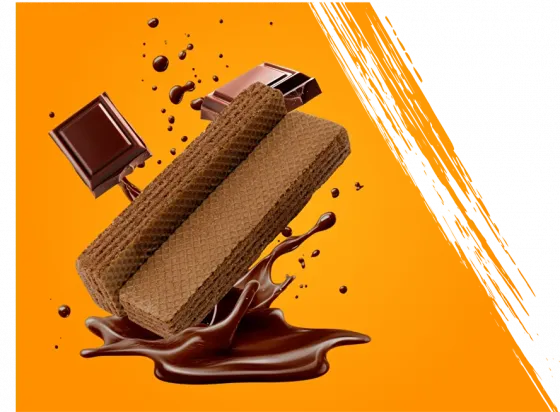 Вафли сладея угощает шоколадные 2,8 кг