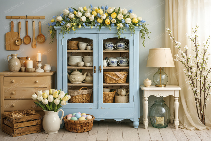 Фон стена "Easter wall №26"